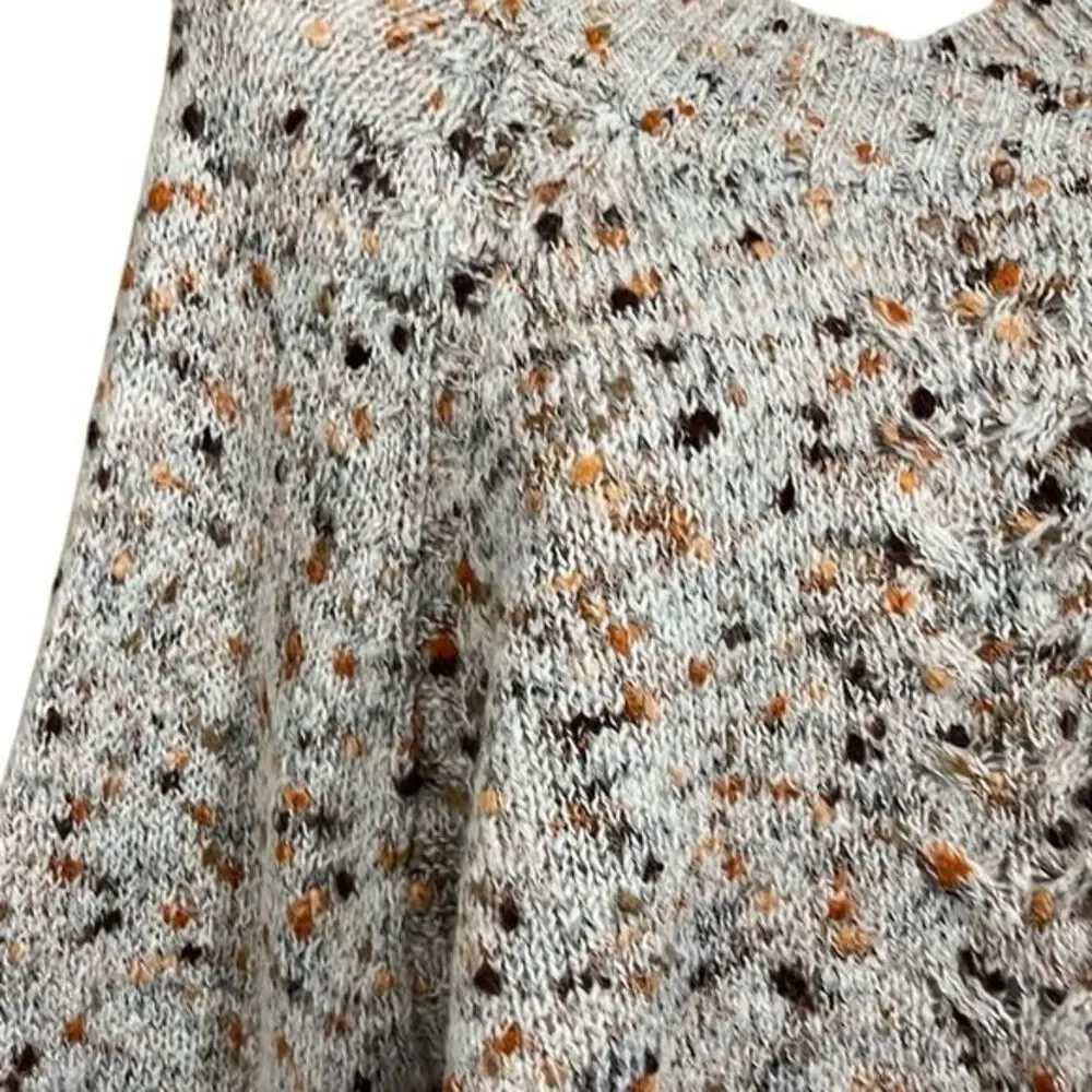 Steve‎ Madden Jillian Sweater Size XL Wool Alpaca Blend Grey Marl Preppy NWT